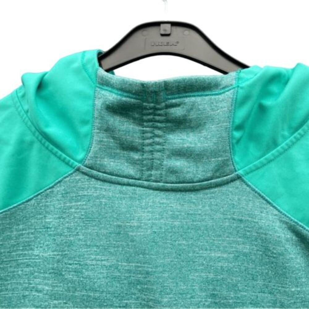 The North Face Mountain Athletics Teal Adjustable Fit Pullover Hoodie — SZ M - Picture 10 of 13